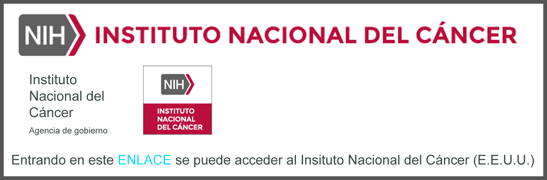 Instituto Nacional del Cáncer EE.UU